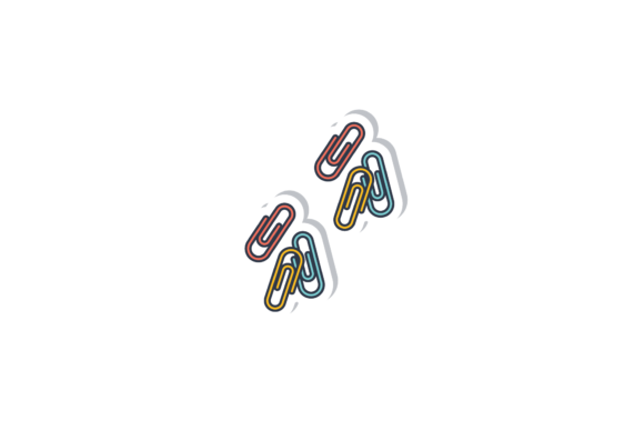 Back to School Stickers Clip Paper SVG Bundle