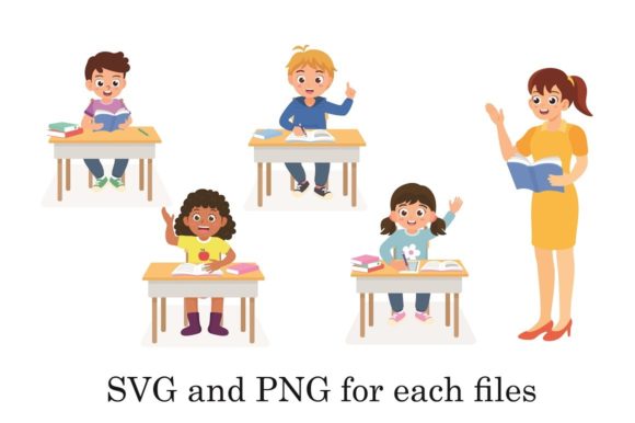 Back to School Teacher Student: A Versatile Graphic Set for Your Creative Workflow