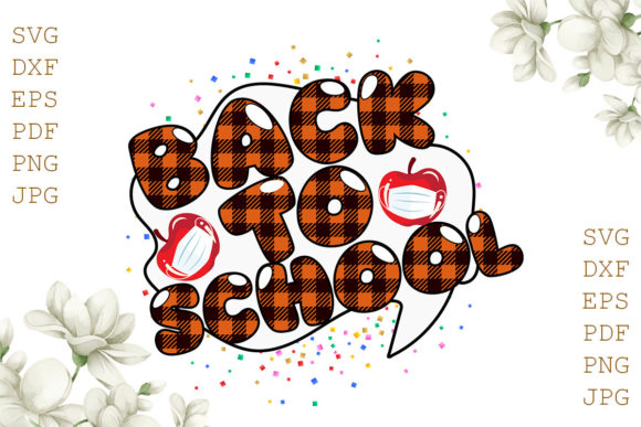 Personalized Buffalo Plaid School Party Decor